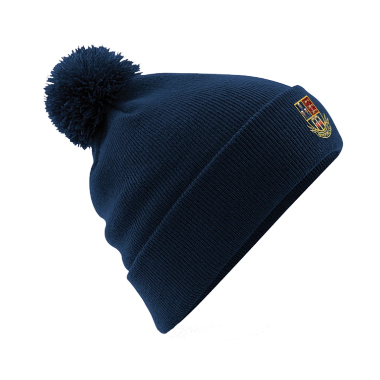 WINSFORD CC Original Pom Pom Beanie : Navy